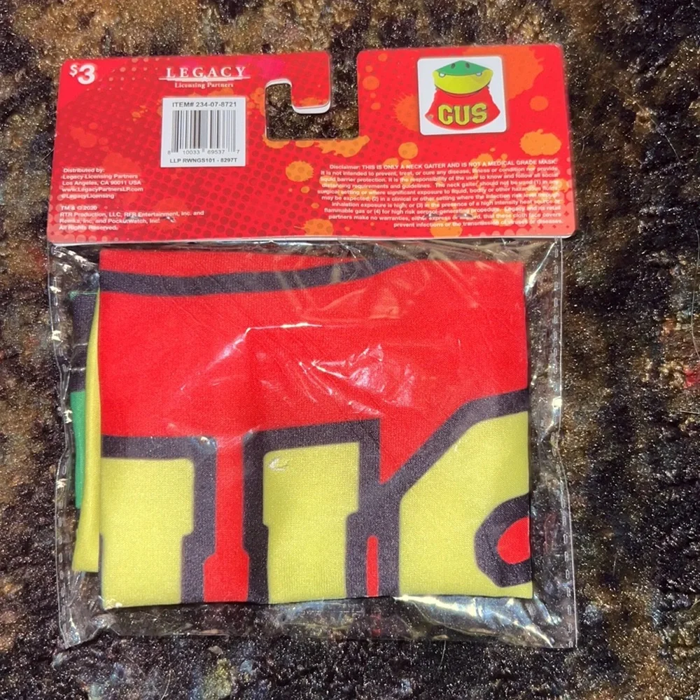 Ryan's World NECK GAITER FABRIC GAITER COVER